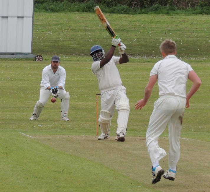 Filgi Varghese shows his raw power for Haverfordwest 2nds